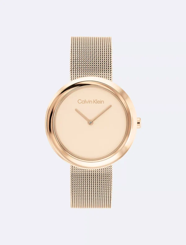 CK Minimalist Twisted Bezel Watch